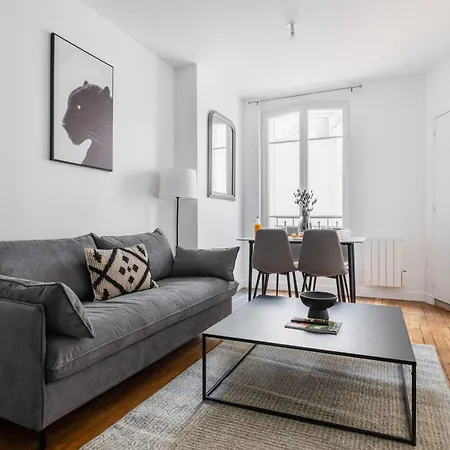 2 Pieces Refait Neuf Metro Jaures - Paris 19 - 4P - Flat-Guest Appartement Buitenkant foto