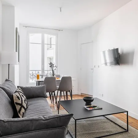 2 Pieces Refait Neuf Metro Jaures - Paris 19 - 4P - Flat-Guest Appartement Buitenkant foto